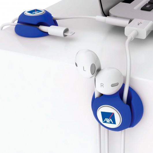 Round Cable Manager With Headphones